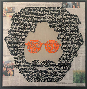 Jerry Mixed Media 24x24